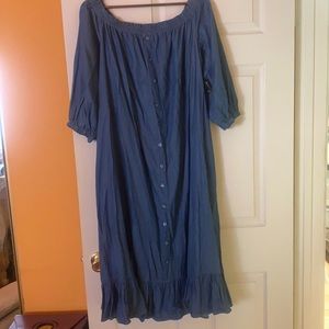 New York and Company light jean dress